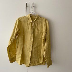 Uniqlo Linen Button Down Shirt